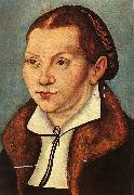 Lucas  Cranach Portrait of Katharina von Boyra Germany oil painting reproduction